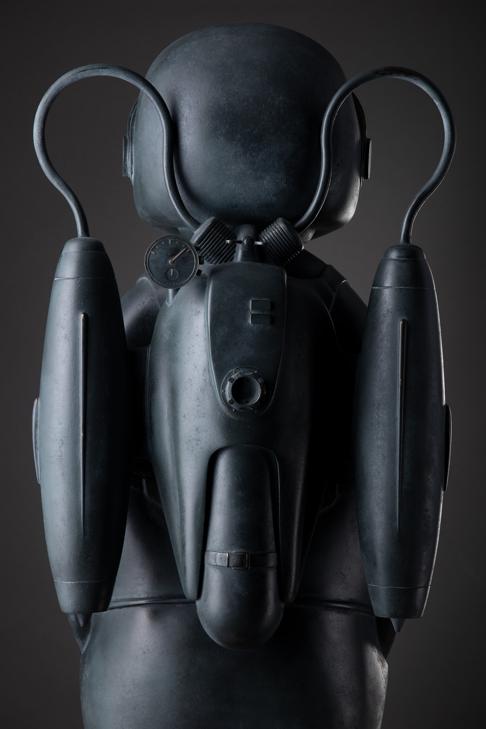 Drim 2026 — detail, the lunar backpack from behind