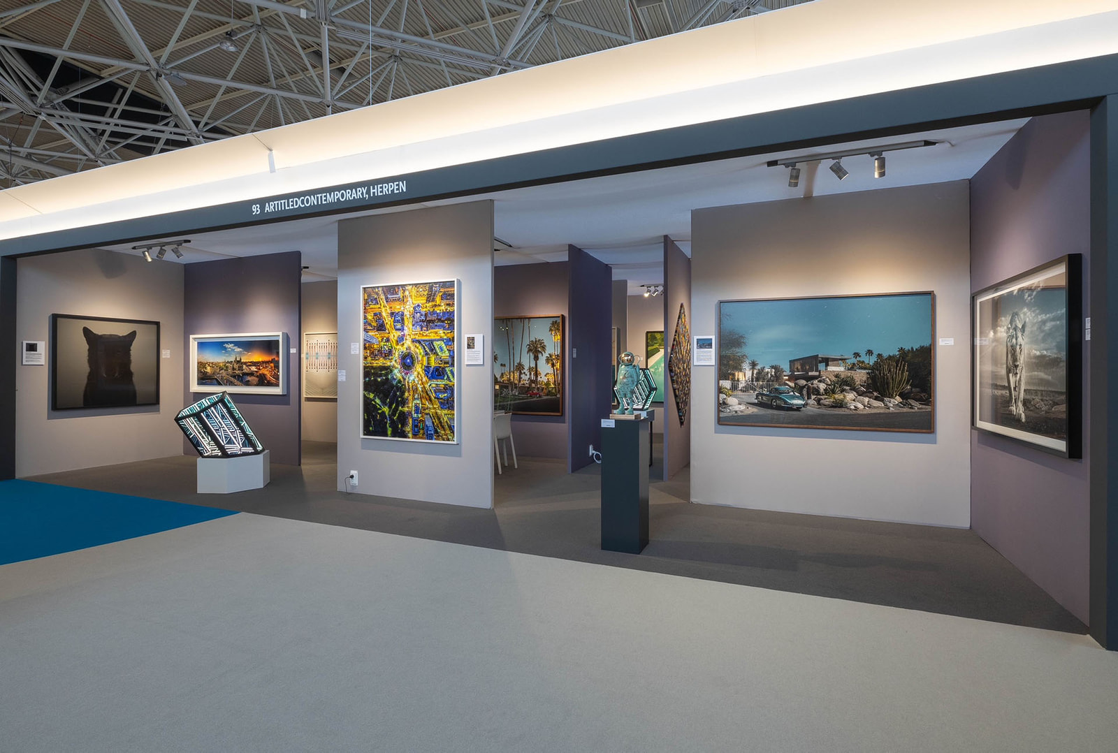 ARTITLEDcontemporary booth at PAN Amsterdam 2023 — the Drim debut