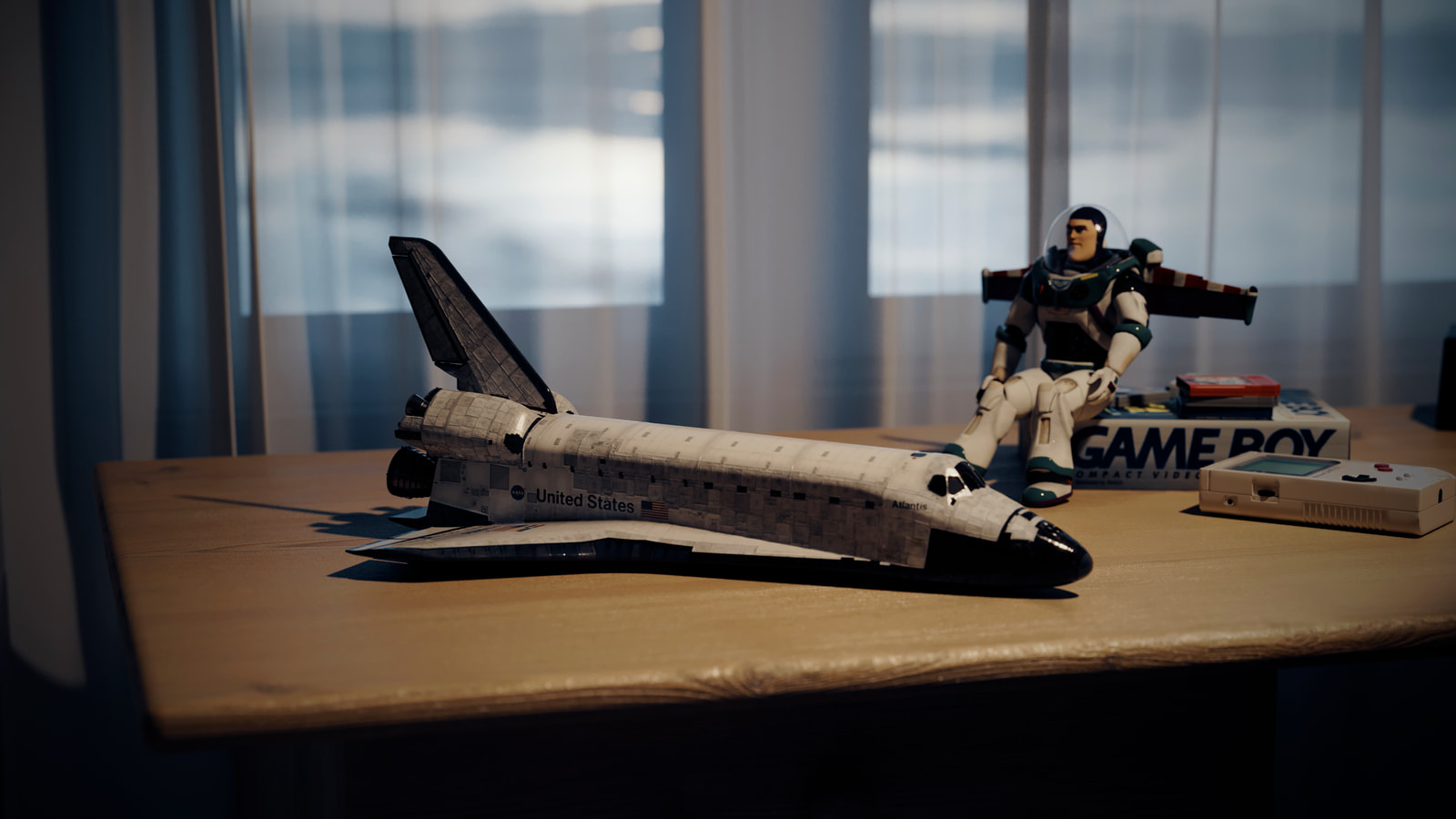 The Journey Home — still: the desk