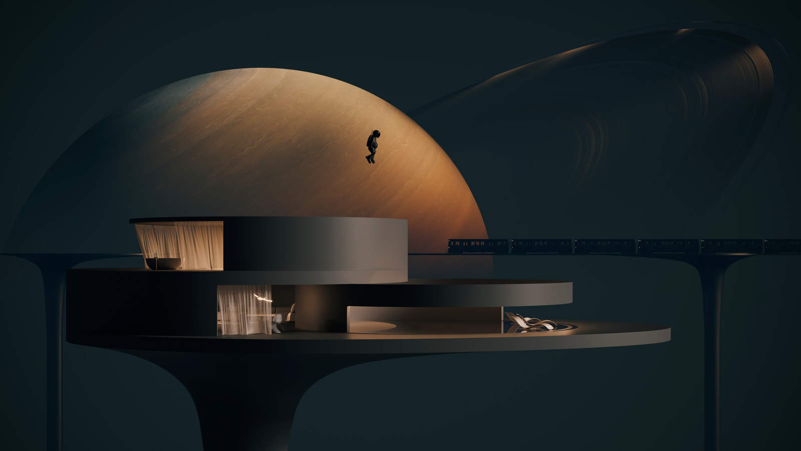 The Journey Home — still: the dome